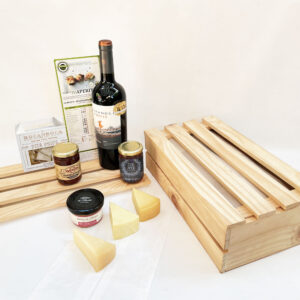 PACK4: Picoteo Premium quesos en caja de madera