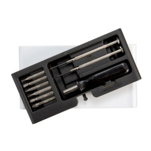 Set de destornilladores BOB con estuche compacto y puntas intercambiables para regalo corporativo