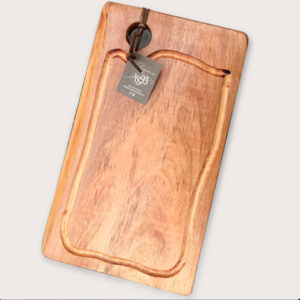 detalle de veta en tabla de madera rústica premium