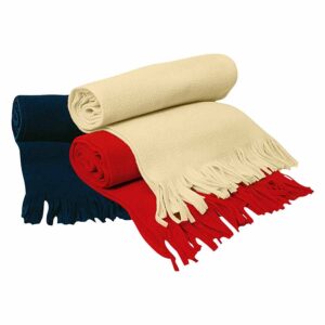 Bufanda de polar anti-peeling personalizable para regalos promocionales