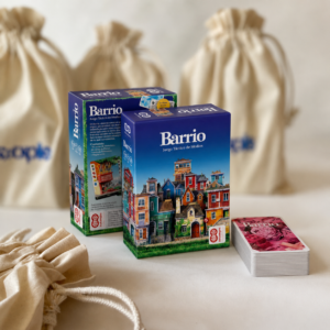 Juego de mesa Barrio 8+ de editorial chilena Salta Pal Lao