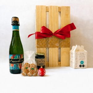 Caja Pallet Brindis Navideño (min. 50)