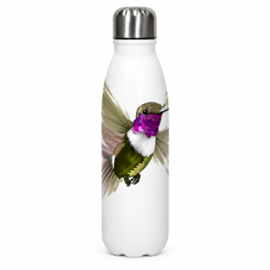 T598 Botella ¨Chloe¨ ilustrada