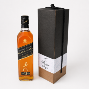 Whisky Jonnie Walker Etiqueta Negra en caja 2 colores